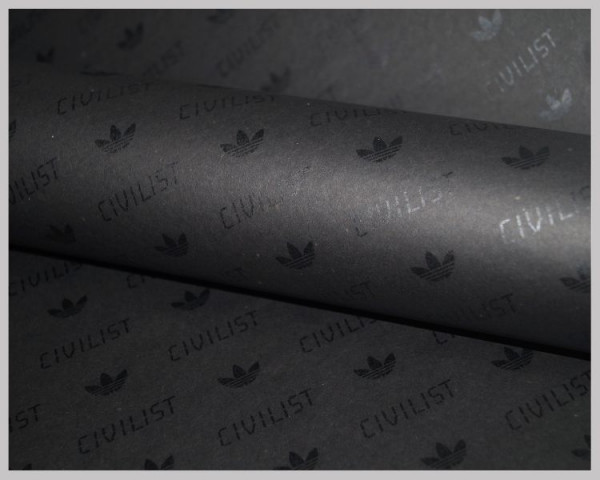 Express black glossy printing 50x37,5 cm 17-18 g/m², Tissue paper 10-14 days delivery time