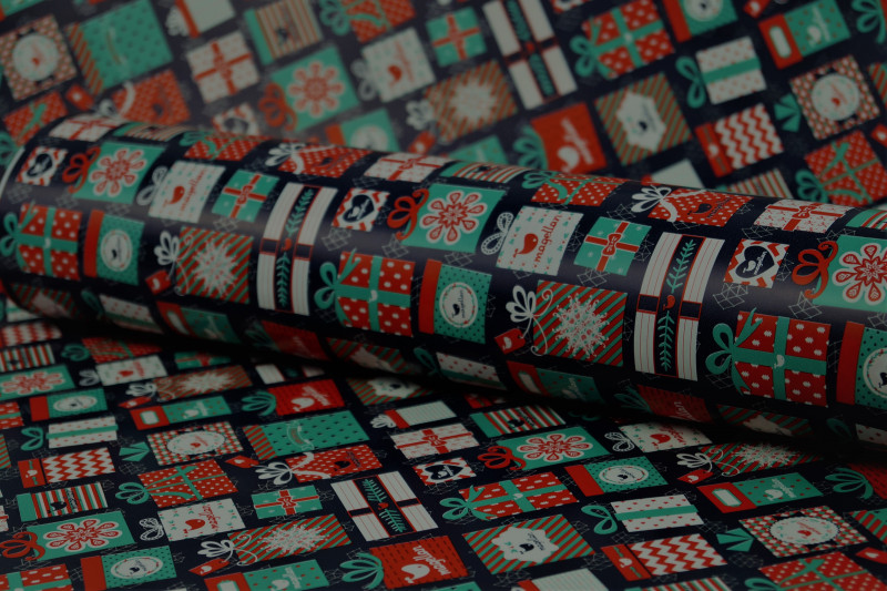 Geschenkpapier magelen